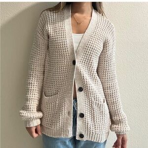 American Eagle Chunky Knit Long Cardigan Sz small